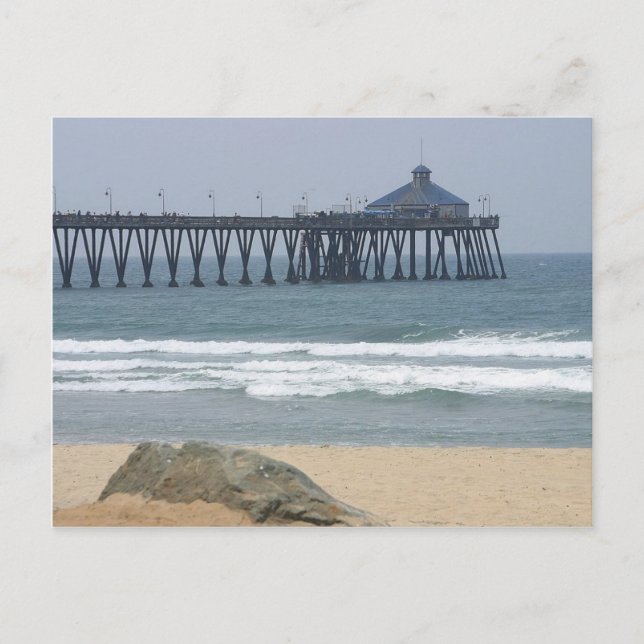 Pier am Imperial Beach Postkarte (Vorderseite)