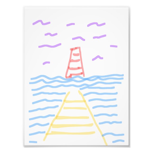 Pier and Lighthouse Foto Erweiterung (Vorne)