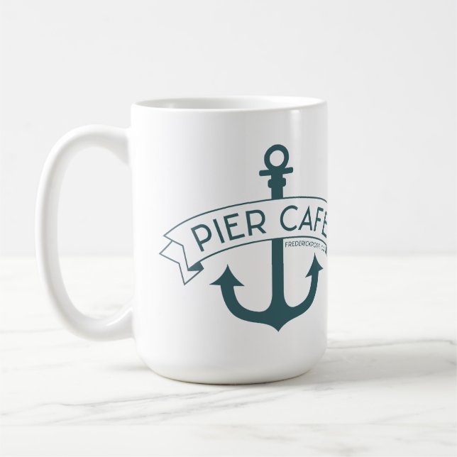 Pier Cafe Aquamarine Tasse (Links)