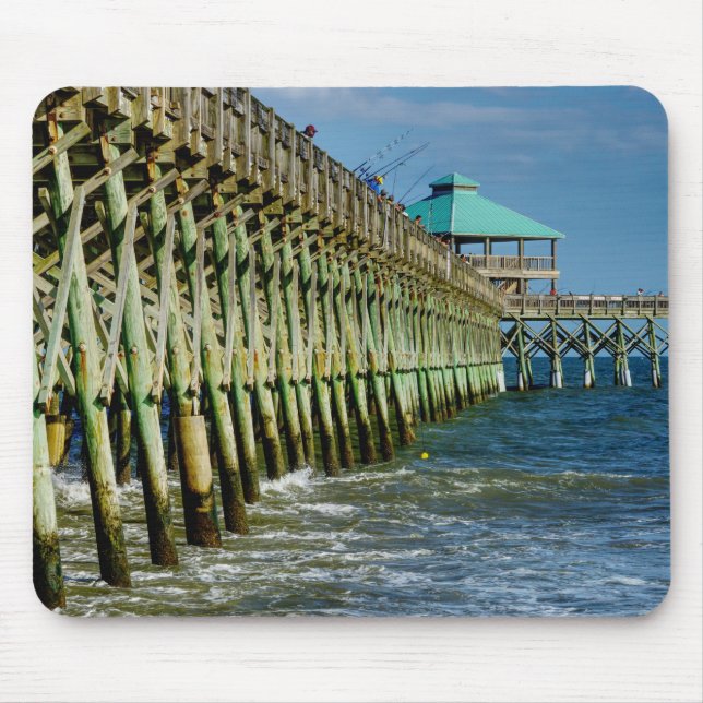 Pier Fishing Mousepad (Vorne)