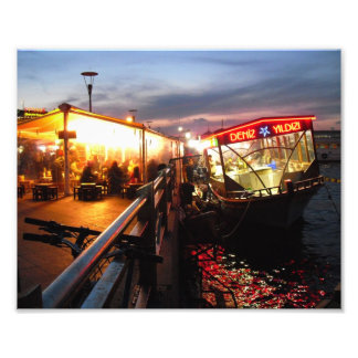 Pier-Nacht Fotodruck