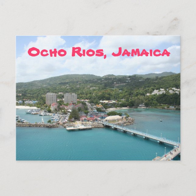 Pier Ocho Rios, Jamaica Postcard Postkarte (Vorderseite)