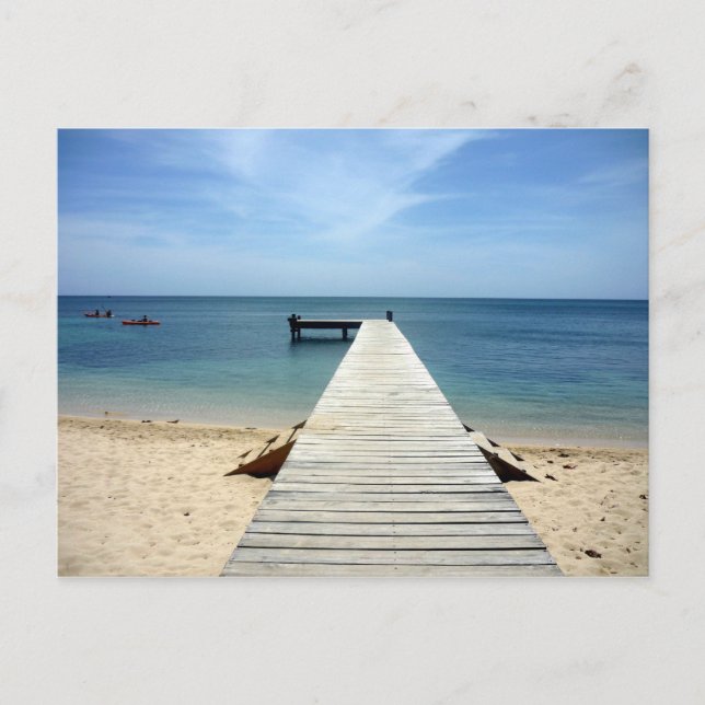 Pier Postkarte (Vorderseite)