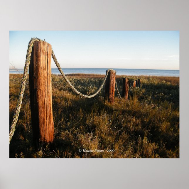 Pier Posts Poster (Vorne)