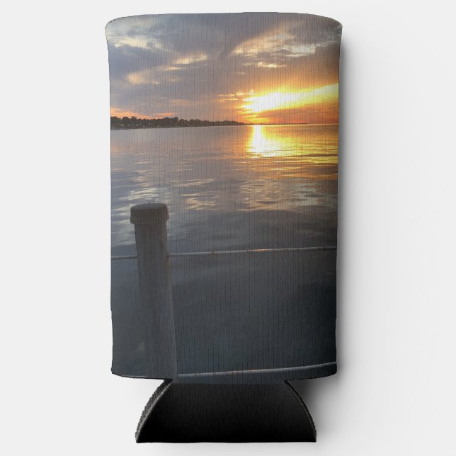 Pier Sunset Selters Dosenkühler (Vorderseite)