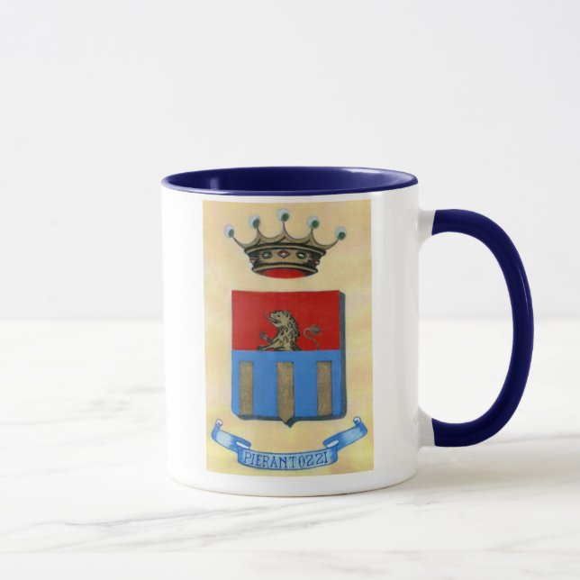 Pierantozzi Wappen-Kaffee-Tasse Tasse (Rechts)
