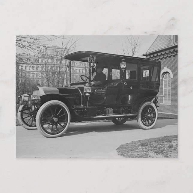 Pierce Arrow 1909 Postkarte (Vorderseite)