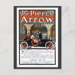 Pierce Arrow Motor Car Postkarte