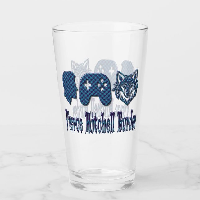 Pierce Mitchell Burden Glas (Vorderseite)