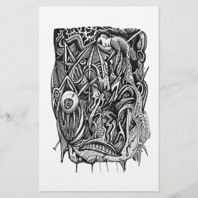 Pierced, by Brian Benson Briefpapier (Vorderseite)