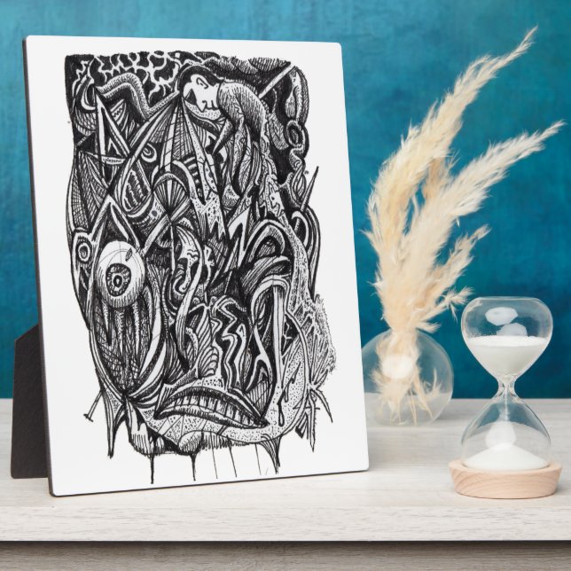 Pierced, by Brian Benson Fotoplatte (Seite)