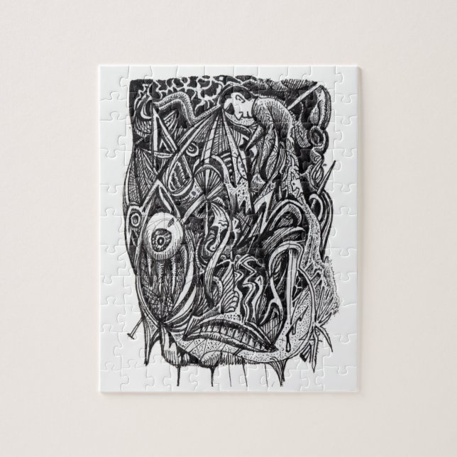 Pierced, by Brian Benson Puzzle (Vertikal)