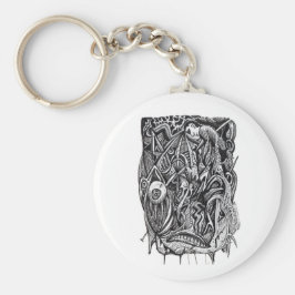 Pierced, by Brian Benson Schlüsselanhänger