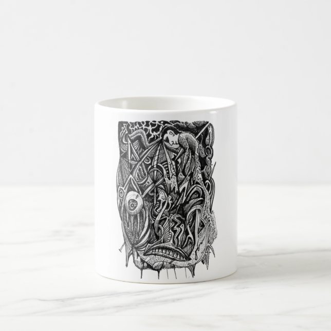 Pierced, by Brian Benson, Tasse (Mittel)