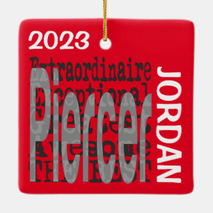 Piercer Extraordinaire CUSTOM Keramikornament