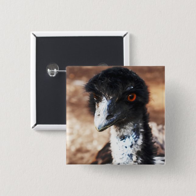 Piercing Eyes of the Outback Button (Vorne & Hinten)