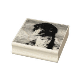 Piercing Eyes of the Outback Gummistempel