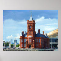 Pierhead Gebäude, Cardiff, Wales, UK