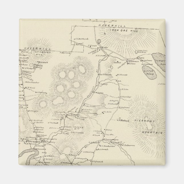 Piermont, Grafton Co Magnet (Vorne)