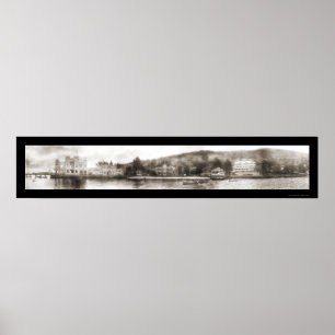 Piermont, NY Foto 1908 Poster