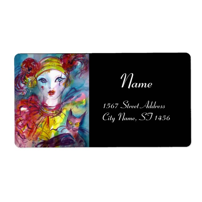 PIERO MIT KAT-rosa, lila-gelb (Vorne)