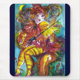PIERO VIOLIN PLAYER / Venezianische Karnevalstunde Mousepad
