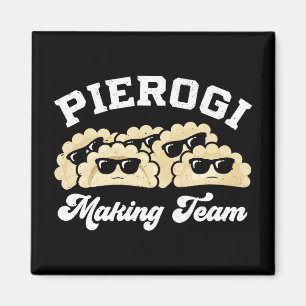 Pierogi-Herstellungsteam Pierogi-Macher Essen Poln Magnet