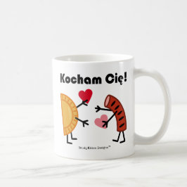 Pierogi & Kielbasa - Kocham Cie! (Ich Liebe dich!) Kaffeetasse