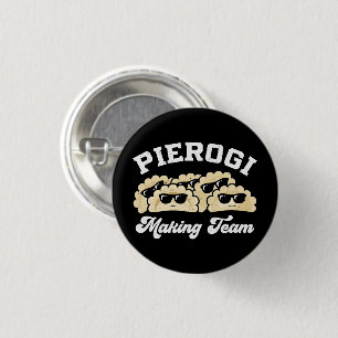 Pierogi-Machendes Team Pierogi-Macher Essen Polnis Button