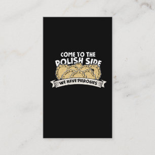 Pierogi Maker polier Feinschmecker Polen Noodles Visitenkarte