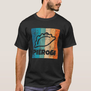 Pierogi Polish Kitchen Retro Dumplings Polen Gesch T-Shirt