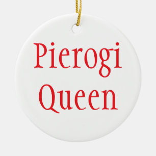 "Pierogi Queen - Frohe Weihnachten 2024" Ornament