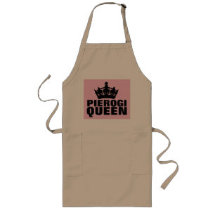 PIEROGI QUEEN KITCHEN APRON LANGE SCHÜRZE
