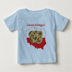 Pierogi Smacznego polnische Karte Baby T-shirt