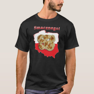 Pierogi Smacznego polnische Karte T-Shirt