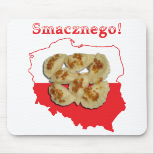 Pierogi Smacznego Polo Karte Mousepad