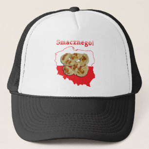Pierogi Smacznego Polo Karte Truckerkappe