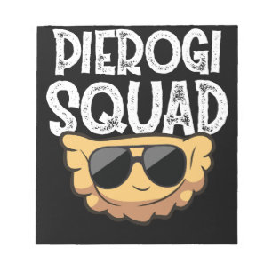 Pierogi Squad Polish Food Polen Funny Notizblock