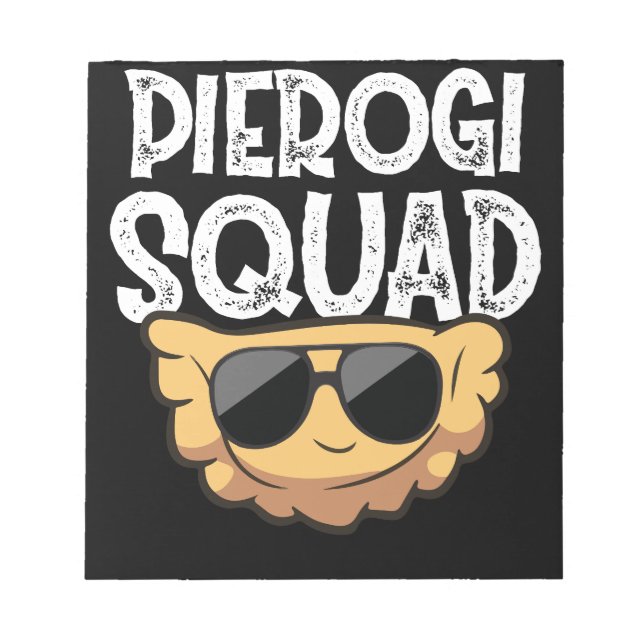 Pierogi Squad Polish Food Polen Funny Notizblock (Vorderseite)