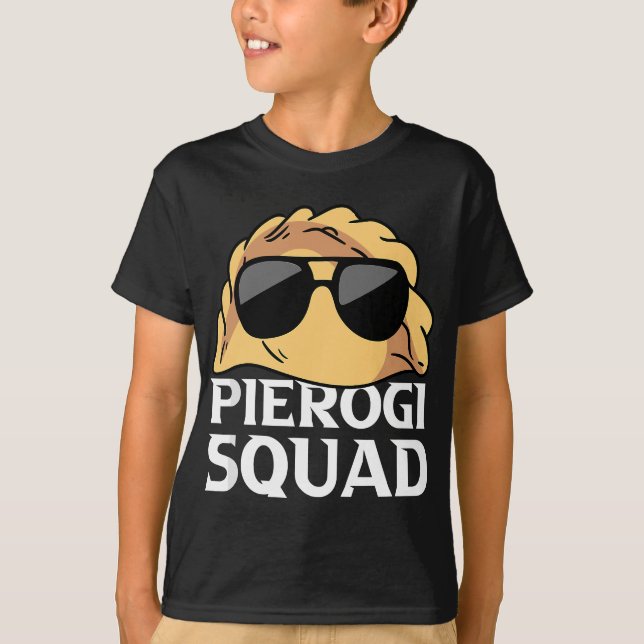 Pierogi Squad Polish Food Polen Funny T-Shirt (Vorderseite)
