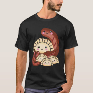 Pierogi und Kielbasa Polen Traditionelles Food Pun T-Shirt