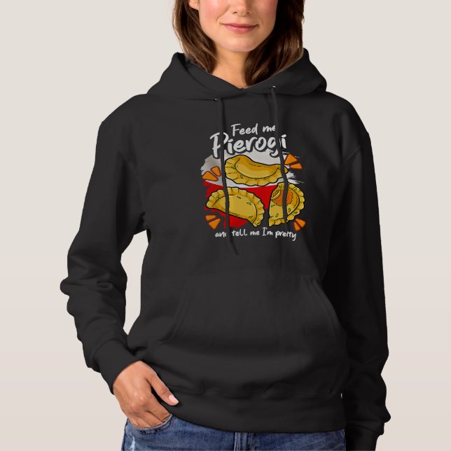 Pierogies  Poland Polish Food Polish Outfit Pierog Hoodie (Vorderseite)