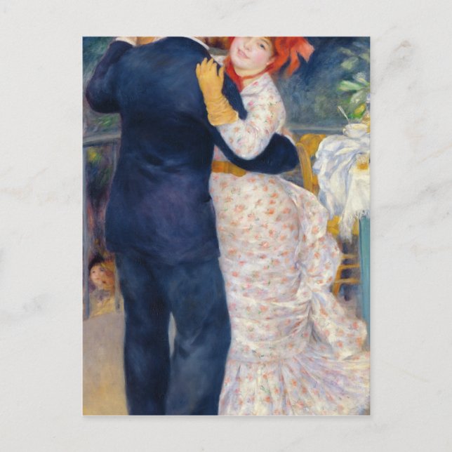 Pierre A Renoir A Dance in the Country Postkarte (Vorderseite)