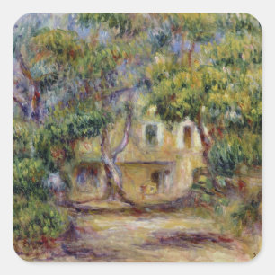 Pierre A Renoir   Der Betrieb in Les Collettes Quadratischer Aufkleber