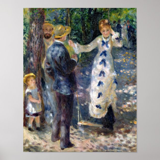 Pierre A Renoir | Der Schwung Poster (Vorne)