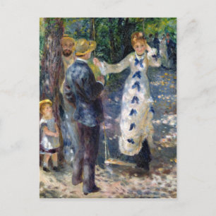 Pierre A Renoir   Der Schwung Postkarte