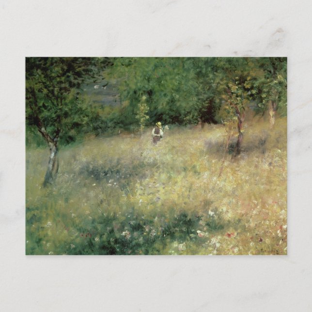 Pierre A Renoir | Frühling in Chatou Postkarte (Vorderseite)