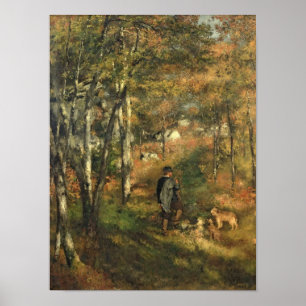 Pierre A Renoir Jules Le Coeur im Wald Poster