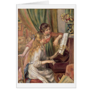 Pierre A Renoir Junge Mädchen am Klavier