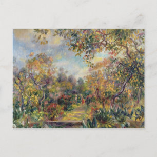 Pierre A Renoir   Landschaft in Beaulieu Postkarte